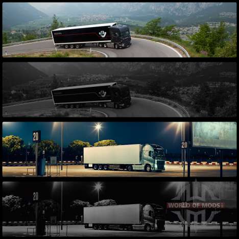 Загрузочные экраны v2 для Euro Truck Simulator 2