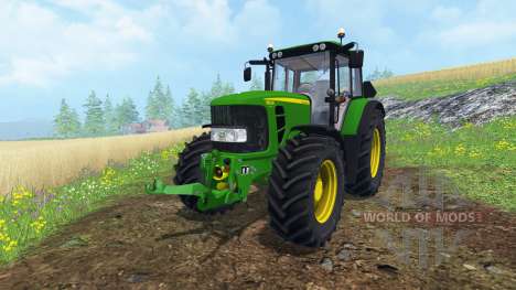 John Deere 6830 Premium FL v2.0 для Farming Simulator 2015