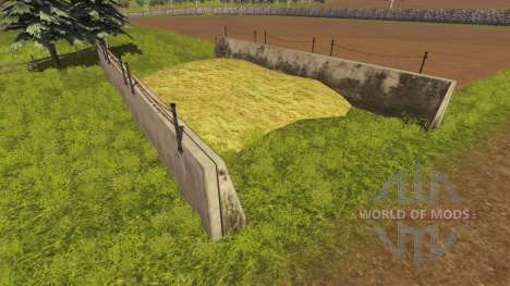 Силосная яма покупаемая для Farming Simulator 2013