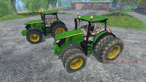 John Deere 6170R and 6210R для Farming Simulator 2015