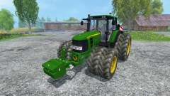 John Deere 6830 Premium FL для Farming Simulator 2015