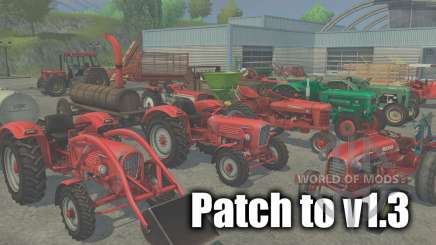 Патч до версии 1.3 для Farming Simulator 2013