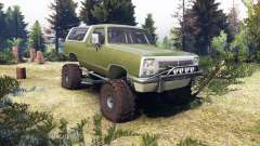 Dodge Ramcharger II 1991 green для Spin Tires