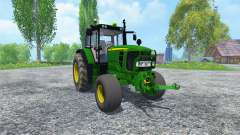 John Deere 6130 2WD v2.0 для Farming Simulator 2015