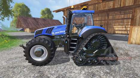New Holland T8.435 with 200 km-h v1.1 для Farming Simulator 2015