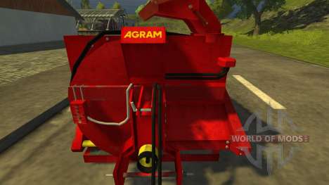 Pailleuse Agram Jet de paille для Farming Simulator 2013