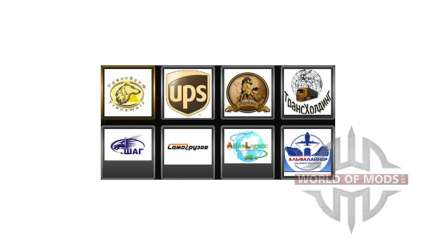 Логотипы компаний для водителя для Euro Truck Simulator 2