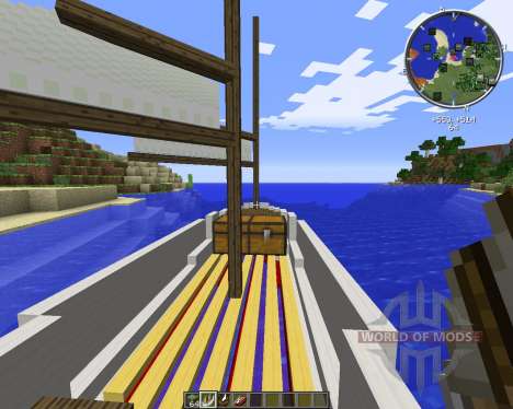 Small Boats для Minecraft