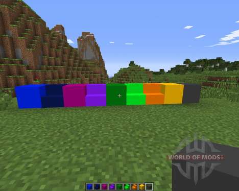 Color Blocks для Minecraft