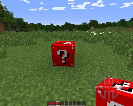 Lucky Block Red для Minecraft