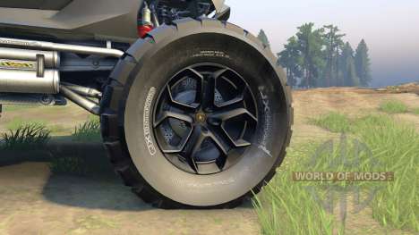 Lamborghini Sesto Elemento Monster Truck для Spin Tires