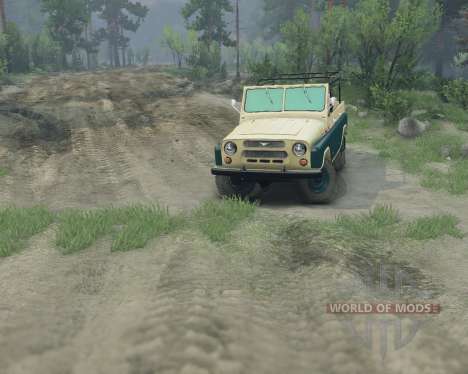 UAZ 469 для Spin Tires