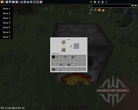 SmeltToIngots для Minecraft