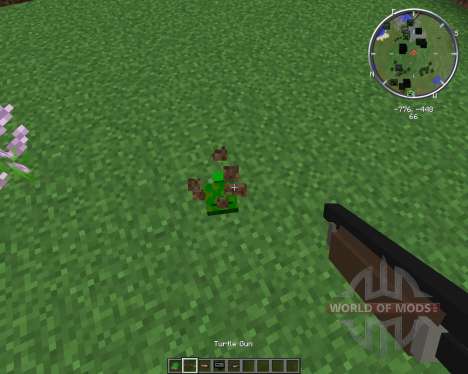 Turtle Gun для Minecraft