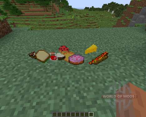 Food Plus для Minecraft