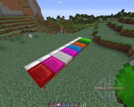 Dyeable Beds для Minecraft
