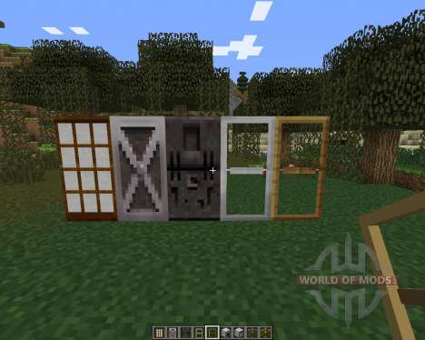 MalisisDoors для Minecraft