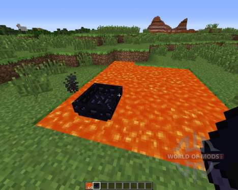 Obsidian Boat для Minecraft