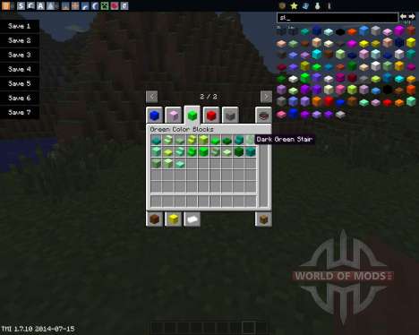 Color Blocks для Minecraft