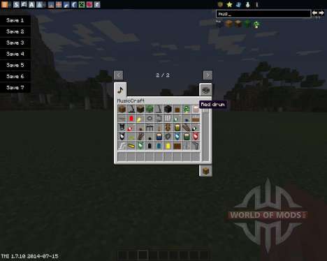 MusicCraft для Minecraft