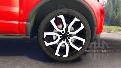 Range Rover Evoque для Spin Tires