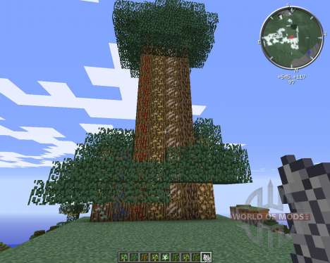 TreeOres для Minecraft