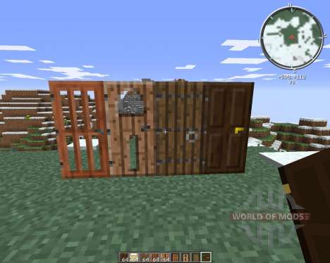 SnapDoors для Minecraft