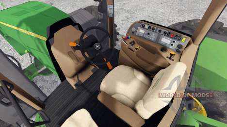 John Deere 8370R v2.0 Ploughing Spec для Farming Simulator 2015
