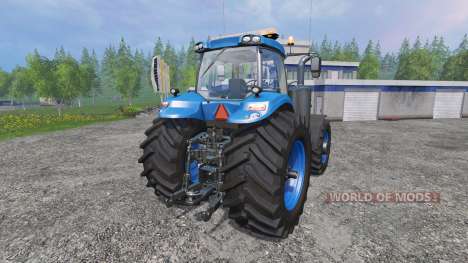 New Holland T8.320 620EVOX blue v1.1 для Farming Simulator 2015