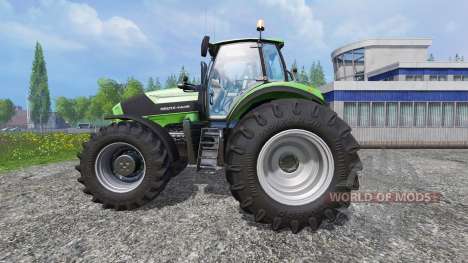 Deutz-Fahr Agrotron 7250 dynamic rear twin wheel для Farming Simulator 2015