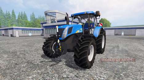 New Holland T7040 v2.0 для Farming Simulator 2015