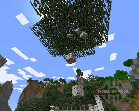 Whole Tree Axe для Minecraft