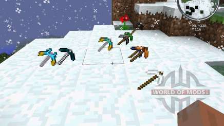 More Pickaxes для Minecraft