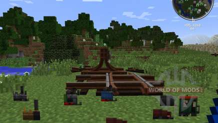 Rails of War Mod для Minecraft