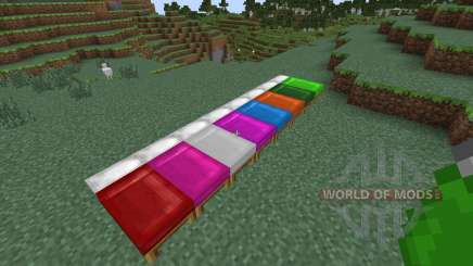 Dyeable Beds для Minecraft