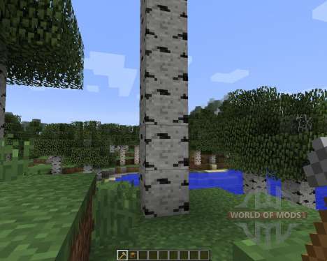 Whole Tree Axe [1.7.2] для Minecraft
