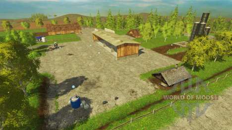Модифицированный Бьорнхольм для Farming Simulator 2015