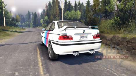 BMW M3 для Spin Tires