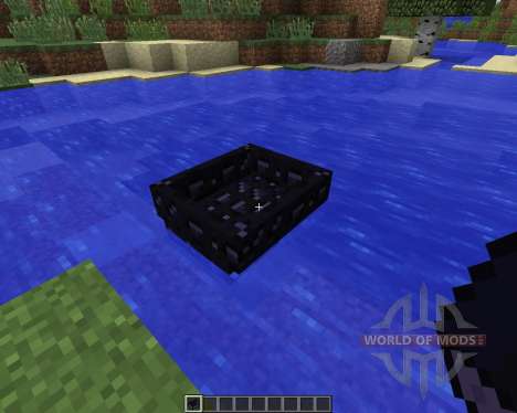 Obsidian Boat [1.7.2] для Minecraft