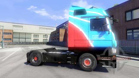 Скин Ihro Jumbo GmbH на тягач Majestic для Euro Truck Simulator 2