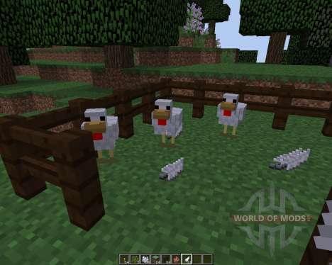 ChickenShed [1.8] для Minecraft