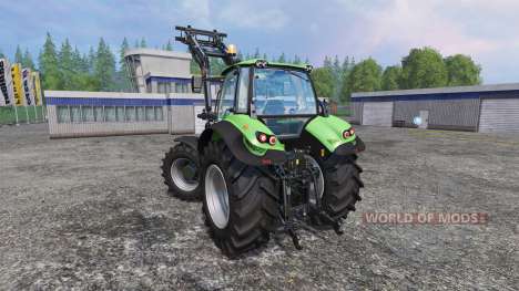 Deutz-Fahr Agrotron 7250 TTV v2.0 frontloader для Farming Simulator 2015