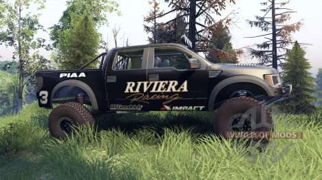 Ford Raptor Pre-Runner riviera для Spin Tires