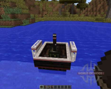 SteamBoat [1.7.2] для Minecraft