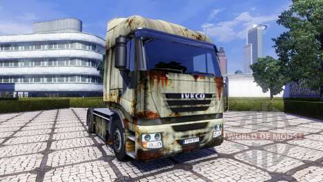 Скин Rusty на тягач Iveco Stralis для Euro Truck Simulator 2