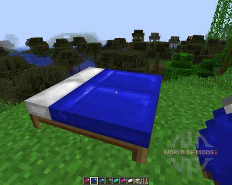 Dyeable Beds [1.7.2] для Minecraft