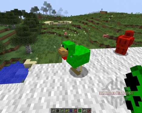 Mo Chickens [1.7.2] для Minecraft
