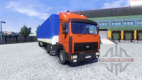 МАЗ-6422 v2.0 для Euro Truck Simulator 2