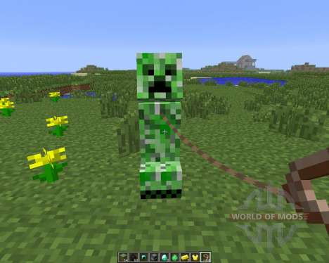 Tameable (Pet) Creepers [1.6.4] для Minecraft