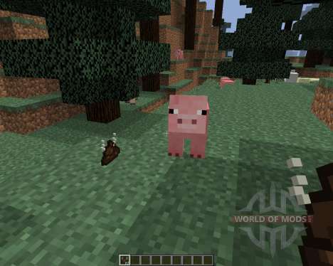 Pig Manure [1.8] для Minecraft